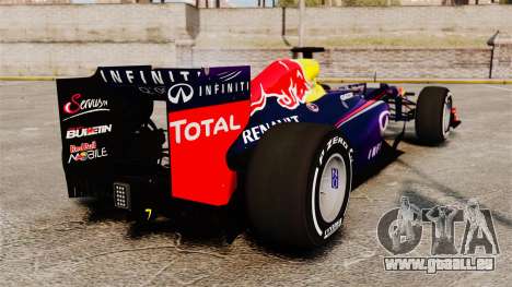 Voiture, Red Bull RB9 v4 pour GTA 4