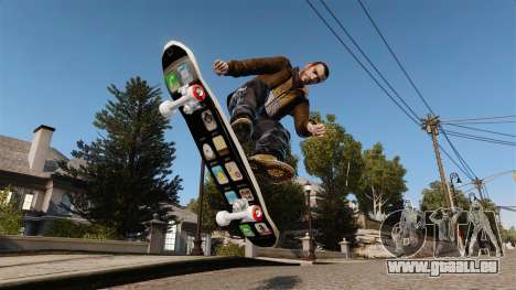 Skateboard-iPhone für GTA 4