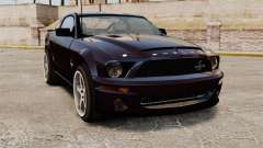 Ford Mustang Shelby GT500KR 2008 pour GTA 4