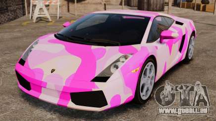 Lamborghini Gallardo 2005 [EPM] Pink Camo pour GTA 4