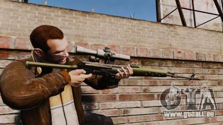 Dragunov Scharfschütze-Gewehr-v3 für GTA 4