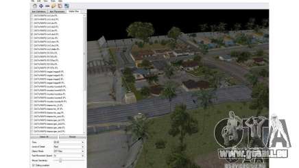 Map Editor 0.21b pour GTA San Andreas