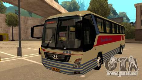 Davao Metro Shuttle 296 pour GTA San Andreas