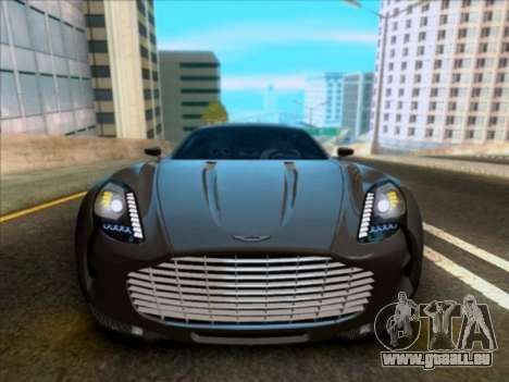 Aston Martin One-77 für GTA San Andreas