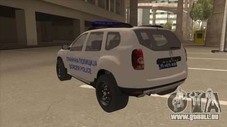 Dacia Duster Granična Policija a été pour GTA San Andreas