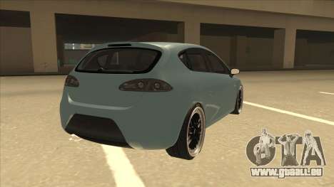 Seat Leon Clean Tuning pour GTA San Andreas