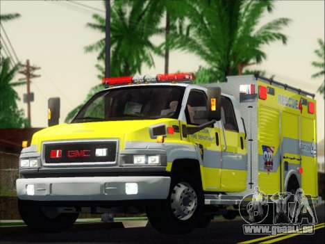 GMC C4500 Topkick BCFD Rescue 4 für GTA San Andreas