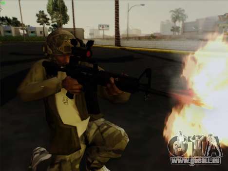 Helm von Call of Duty MW3 für GTA San Andreas