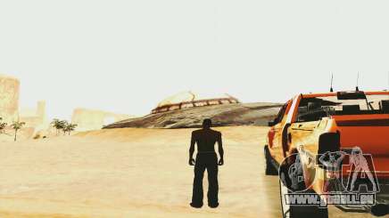 UFO Crash Site für GTA San Andreas