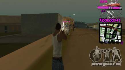 C-HUD by Kerro Diaz [ Ballas ] pour GTA San Andreas