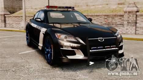 Mazda RX-8 R3 2011 Police pour GTA 4