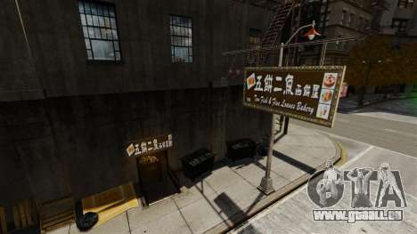 Magasins de Chinatown pour GTA 4