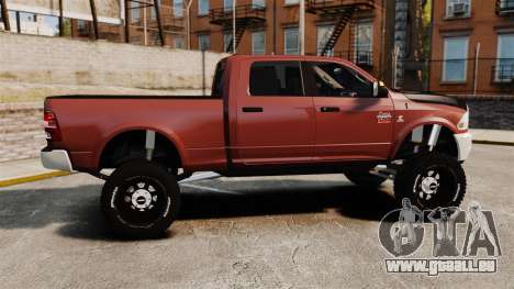 Dodge Ram 2500 Lifted Edition 2011 pour GTA 4