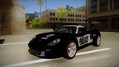 Porsche Carrera GT 2004 Police Black für GTA San Andreas