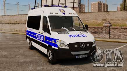Mercedes-Benz Sprinter Croatian Police [ELS] pour GTA 4