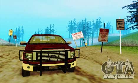 Ford F-150 KING RANCH Edition 2010 pour GTA San Andreas