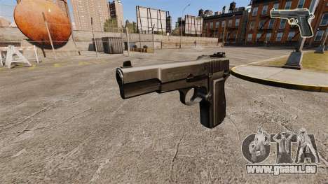Chargement automatique pistolet Browning Hi-Powe pour GTA 4