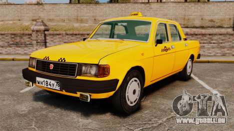 Gaz-31029 taxi pour GTA 4