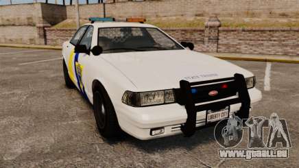 GTA V Police Vapid Cruiser Alderney state pour GTA 4