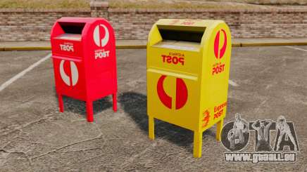 Boîtes aux lettres de l'Australie pour GTA 4