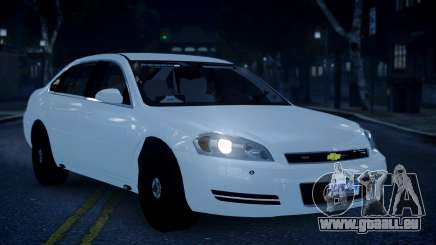Chevy Impala Unmarked 2010 pour GTA 4
