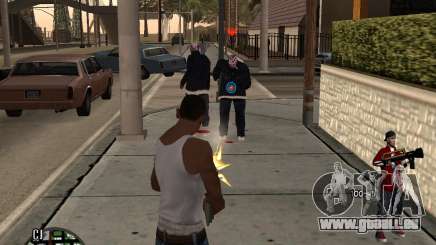 HUD The Ballas By Santiago pour GTA San Andreas