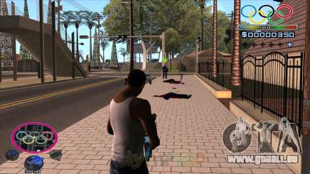 HUD Olympiade pour GTA San Andreas