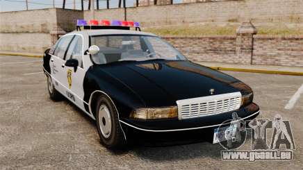 Chevrolet Caprice Police 1991 v2.0 LCPD pour GTA 4