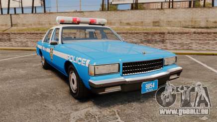 Chevrolet Caprice 1987 NYPD pour GTA 4