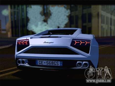 Lamborghini Gallardo 2013 pour GTA San Andreas