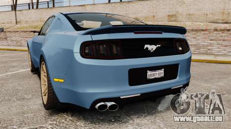 Ford Mustang GT 2013 Widebody NFS Edition für GTA 4