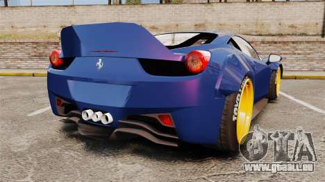 Ferrari 458 Italia Liberty Walk pour GTA 4