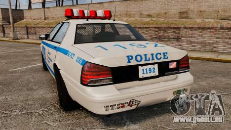 GTA V Police Vapid Cruiser NYPD für GTA 4