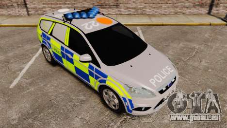 Ford Focus Estate 2009 Police England [ELS] pour GTA 4