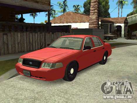 Ford Crown Victoria Unmarked Police pour GTA San Andreas