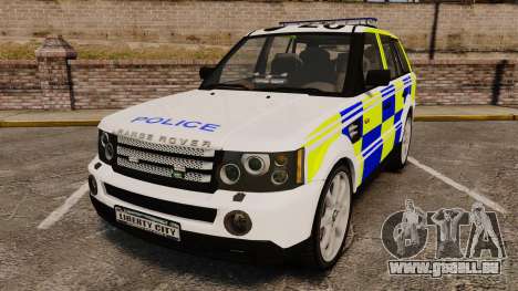 Range Rover Sport Metropolitan Police [ELS] pour GTA 4