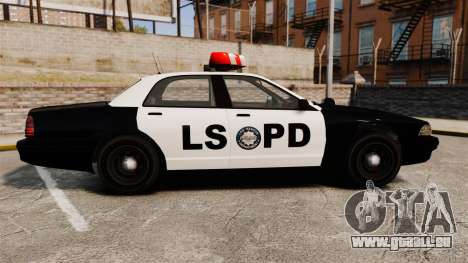 GTA V Vapid Police Cruiser LSPD pour GTA 4