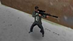 M4 mit dem Sniper Gewehr für GTA Vice City