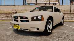 Dodge Charger Unmarked Police [ELS] pour GTA 4
