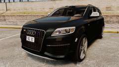 Audi Q7 Unmarked Police [ELS] pour GTA 4