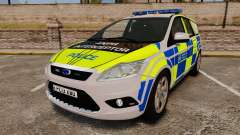 Ford Focus Estate Metropolitan Police [ELS] für GTA 4