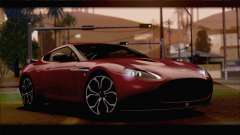 Aston Martin V12 Zagato 2012 [HQLM] für GTA San Andreas