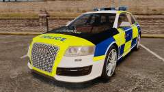 Audi RS6 Avant Metropolitan Police [ELS] pour GTA 4