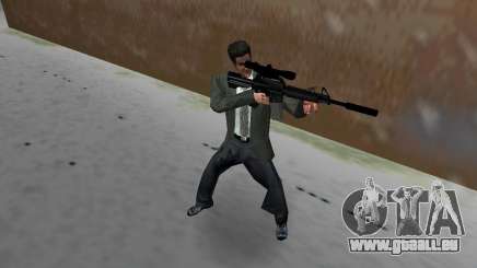 M4 mit dem Sniper Gewehr für GTA Vice City