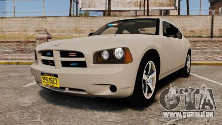 Dodge Charger Unmarked Police [ELS] für GTA 4