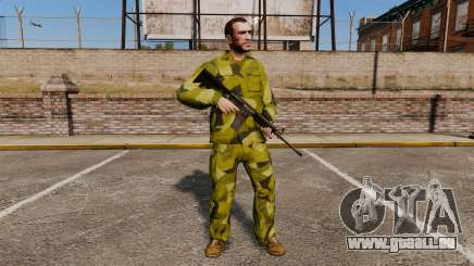 L'uniforme de camouflage suédois pour GTA 4