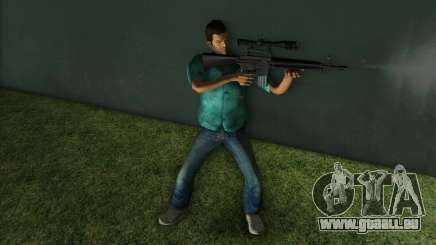 M-16 mit einem Sniper-Gewehr für GTA Vice City
