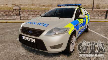 Ford Mondeo Metropolitan Police [ELS] für GTA 4