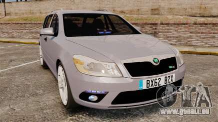 Skoda Octavia RS Unmarked Police [ELS] für GTA 4