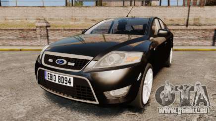 Ford Mondeo Unmarked Police [ELS] pour GTA 4